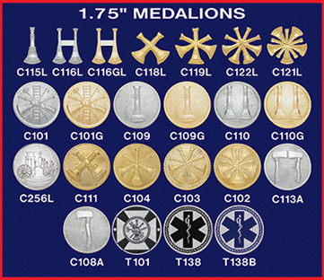 <br><b>2" Medallion (1/8" hole only)<b><br><img src="/Merchant2/graphics/medallions2.gif">: