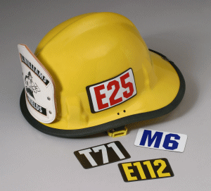 Metro Style Helmet ID System