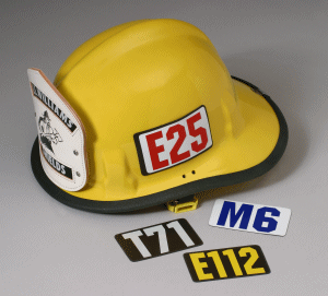 Metro Magnetic Helmet ID System Base Panels