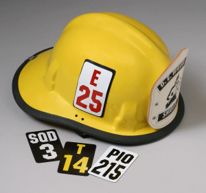 Metro Vertical Helmet ID System